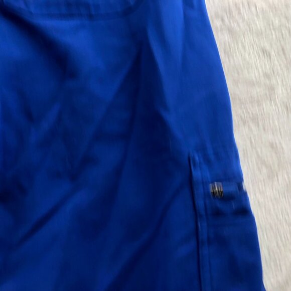 Figs Technical Collection Cargo Scrub Pants Unisex Small Straight Leg Blue - Picture 11 of 15